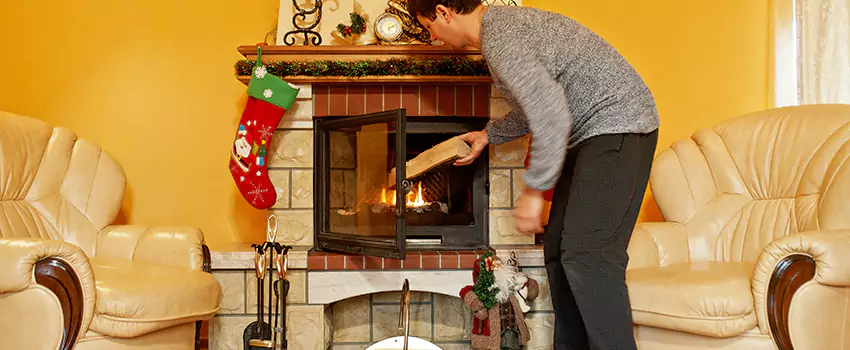 Gas to Wood-Burning Fireplace Conversion Services in Raymore, Missouri