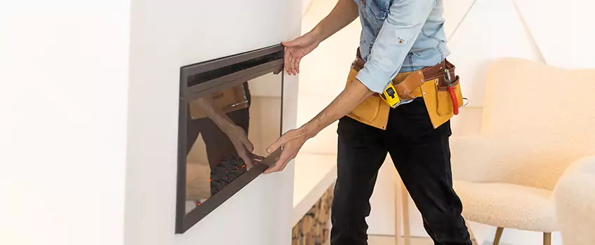 Metal Fireplace Installation in Raymore, Missouri