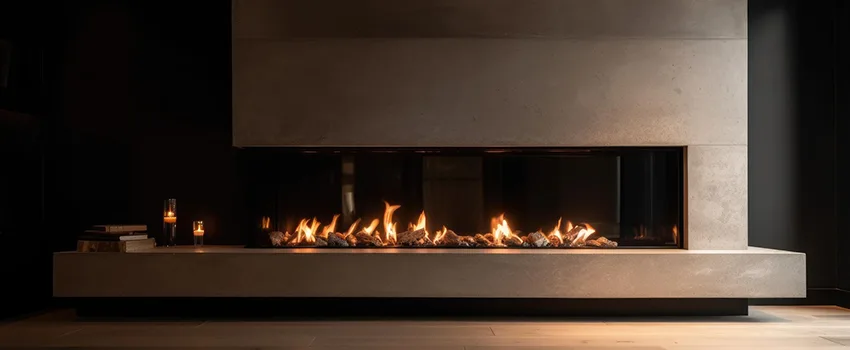 Gas Fireplace Ember Bed Design Services in Raymore, Missouri