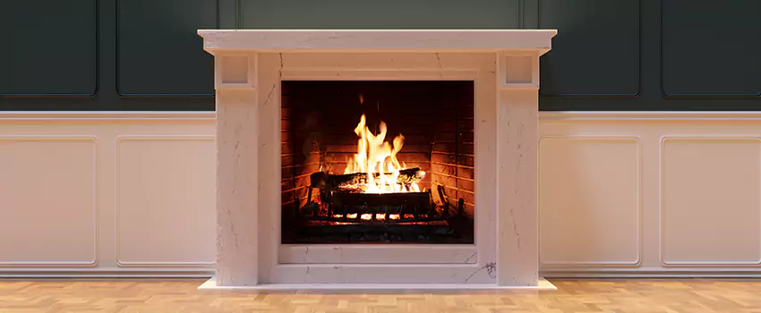 Open Flame Wood-Burning Fireplace Installation Services in Raymore, Missouri