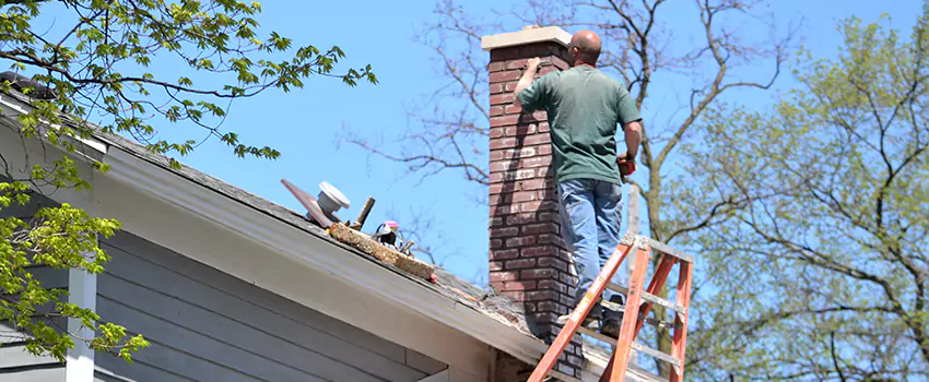 Vinyl and PVC Chimney Flashing Installation in Raymore, MO