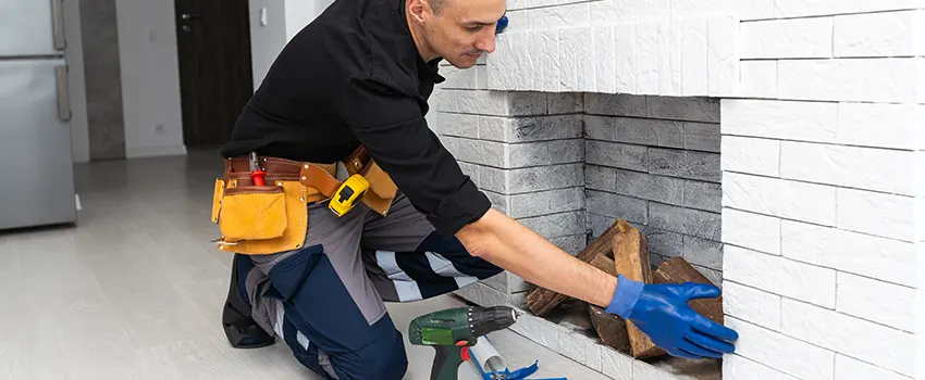 Fireplace Damaged Damper Frame Repair Services in Raymore, Missouri