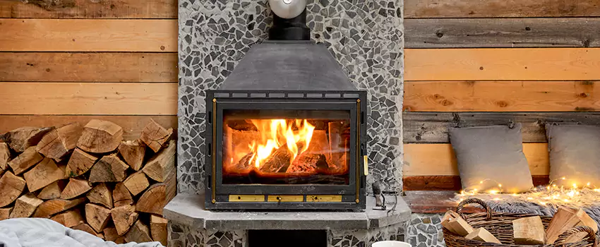 Outdoor Morso Fireplace Broken Screen Replacement in Raymore, MO