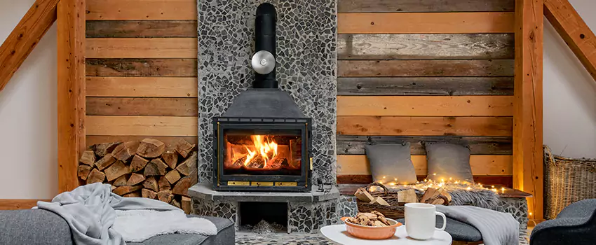 Thelin Hearth Products Direct Vent Gas Stove Fireplace Inspection in Raymore, Missouri